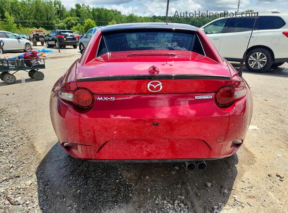 JM1NDAL79M0457517 2021 MAZDA MX-5 Red Вид ззаду