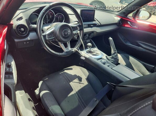 JM1NDAL79M0457517 2021 MAZDA MX-5 Red Вид панелі приладів