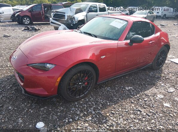 JM1NDAL7XH0108680 2017 MAZDA MX-5 MIATA RF Red Przód lewy