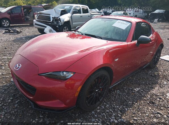 JM1NDAL7XH0108680 2017 MAZDA MX-5 MIATA RF Red Widok z przodu