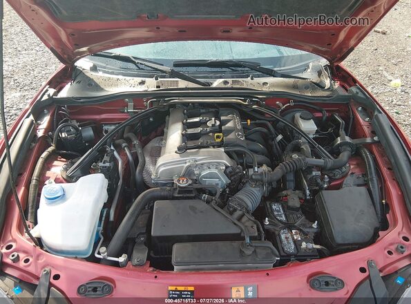 JM1NDAL7XH0108680 2017 MAZDA MX-5 MIATA RF Red Widok z tyłu
