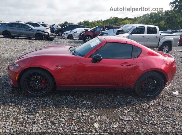 JM1NDAL7XH0108680 2017 MAZDA MX-5 MIATA RF Red Widok wnętrza 360 stopni
