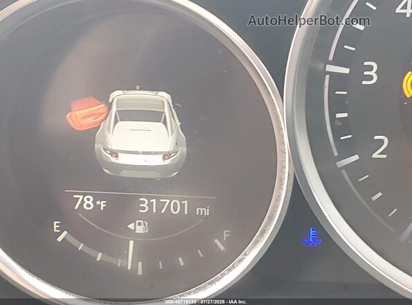 JM1NDAL7XH0108680 2017 MAZDA MX-5 MIATA RF Red 