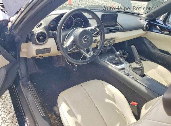 JM1NDAM70M0457369 2021 MAZDA MX-5 Blue Вид панелі приладів