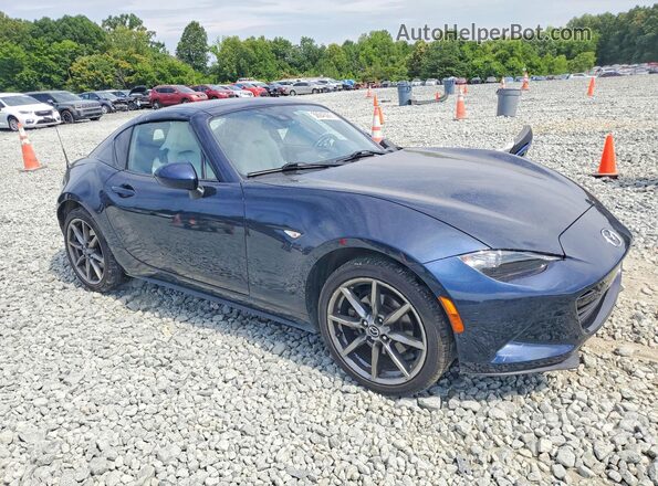 JM1NDAM70M0457369 2021 MAZDA MX-5 Blue Передня права чверть