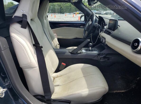 JM1NDAM70M0457369 2021 MAZDA MX-5 Blue Вид задніх сидінь