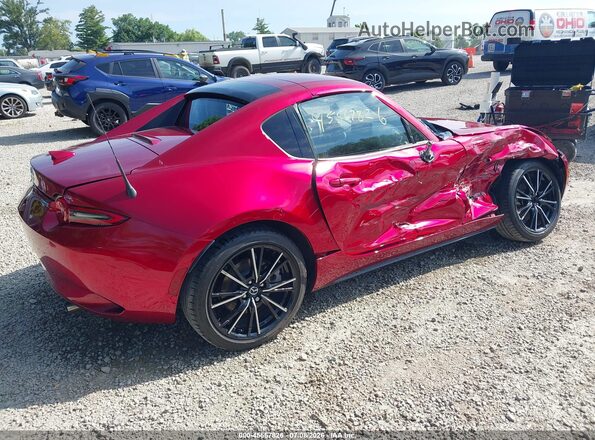 JM1NDAM71R0608940 2024 MAZDA MX-5 MIATA RF Red Հետևի աջ