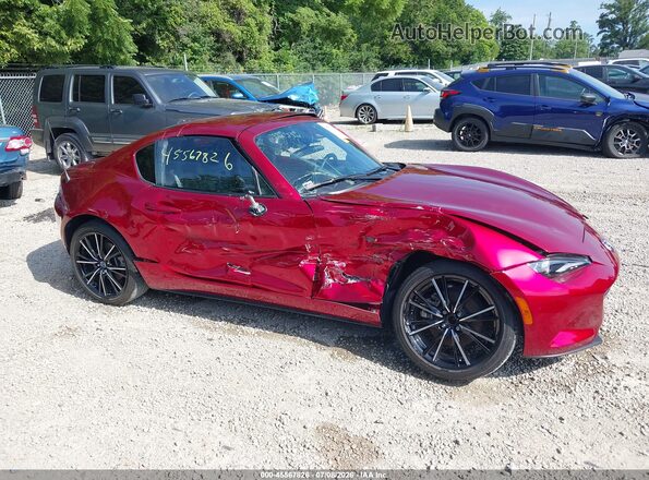 JM1NDAM71R0608940 2024 MAZDA MX-5 MIATA RF Red Սալոնի հետևի տեսք