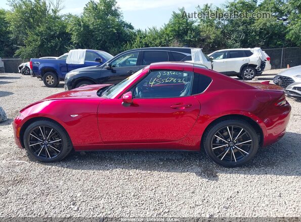 JM1NDAM71R0608940 2024 MAZDA MX-5 MIATA RF Red Սալոնի 360 աստիճան տեսք