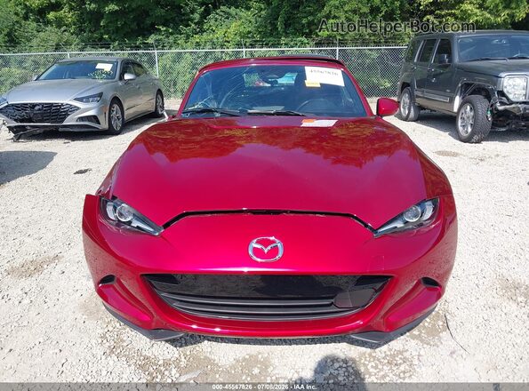 JM1NDAM71R0608940 2024 MAZDA MX-5 MIATA RF Red Սարքավորումների վահանակի տեսք