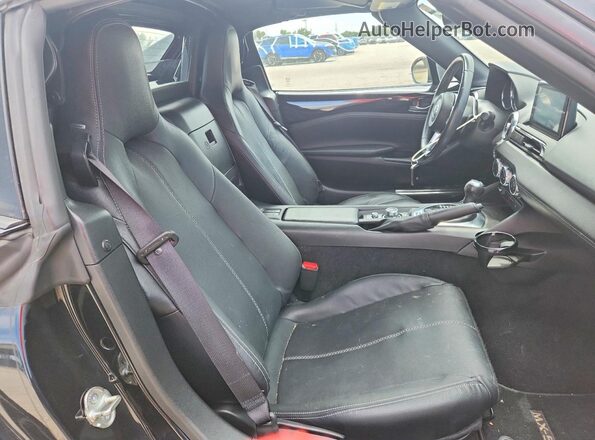 JM1NDAM72L0411783 2020 MAZDA MX-5 Black Widok tylnych siedzeń