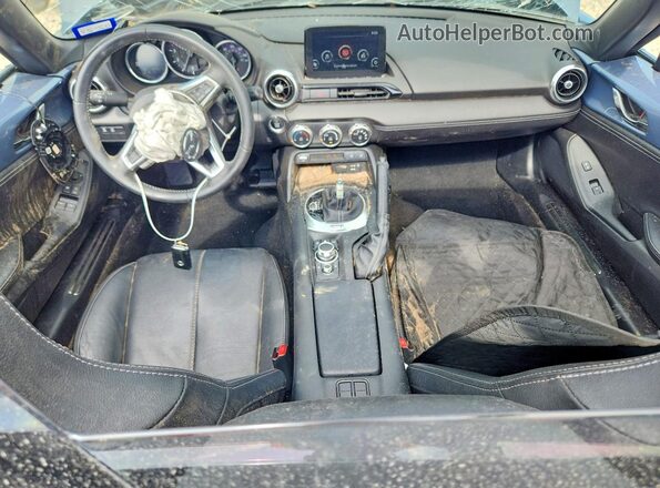 JM1NDAM72M0457924 2021 MAZDA MX-5 Blue Dashboard view