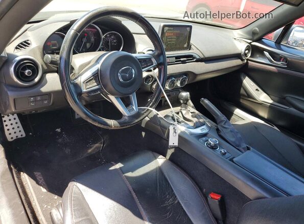 JM1NDAM73H0108714 2017 MAZDA MX-5 Gray Vista del salpicadero