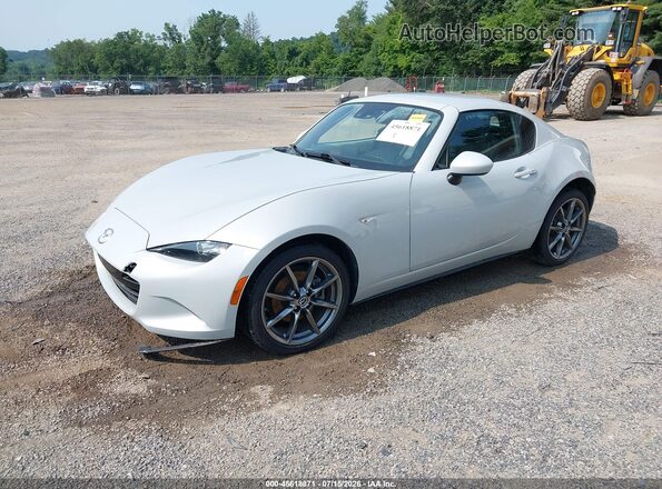 JM1NDAM73J0205773 2018 MAZDA MX-5 MIATA RF Серебряный Передняя левая четверть