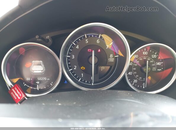 JM1NDAM73J0205773 2018 MAZDA MX-5 MIATA RF Серебряный Вид задних сидений