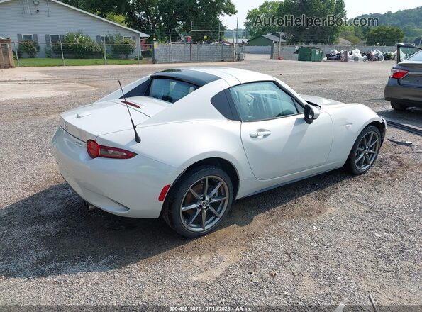 JM1NDAM73J0205773 2018 MAZDA MX-5 MIATA RF Серебряный Задняя правая четверть