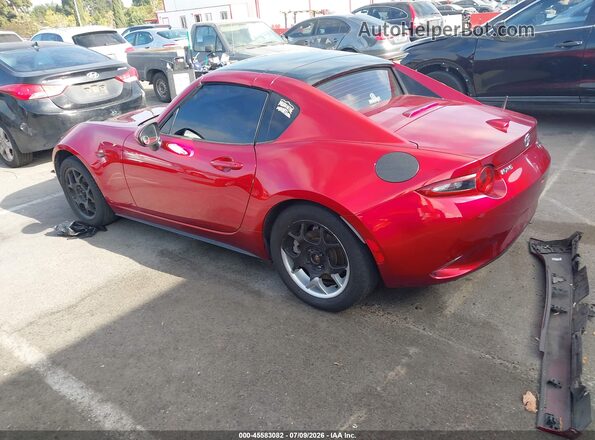 JM1NDAM73N0502306 2022 MAZDA MX-5 MIATA RF Красный Задняя левая четверть