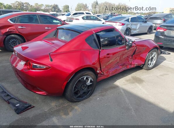 JM1NDAM73N0502306 2022 MAZDA MX-5 MIATA RF Красный Задняя правая четверть