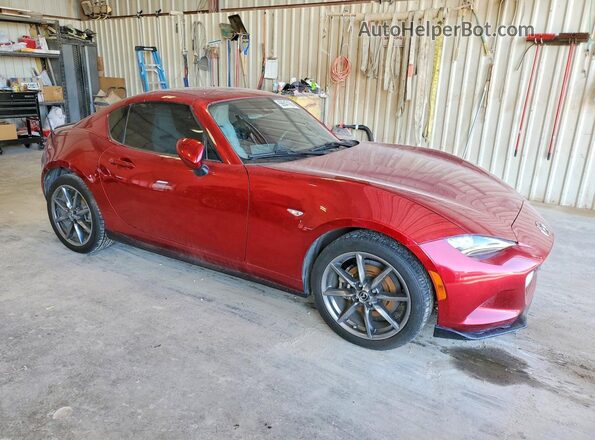 JM1NDAM74M0454233 2021 MAZDA MX-5 Красный Передняя правая четверть