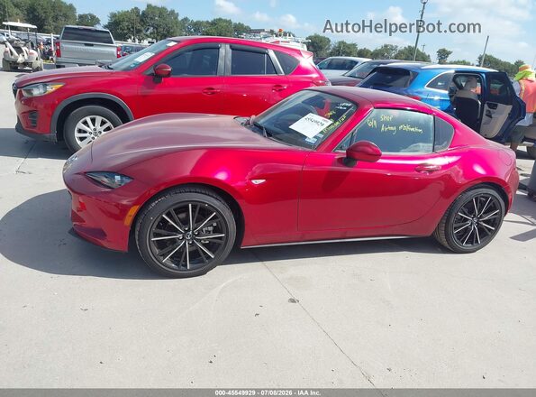 JM1NDAM74T0705251 2026 MAZDA MX-5 MIATA RF Бордовый Панорамный вид салона 360°