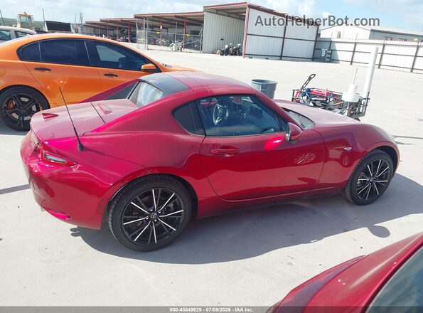 JM1NDAM74T0705251 2026 MAZDA MX-5 MIATA RF Бордовый Вид задней части салона