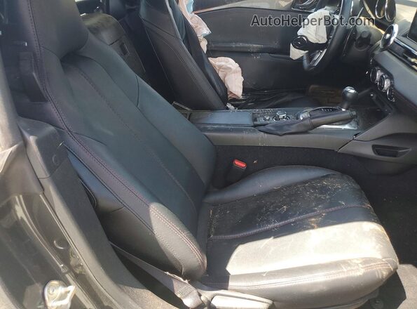 JM1NDAM75H0104082 2017 MAZDA MX-5 Blue Հետևի նստատեղերի տեսք