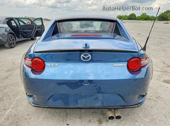 JM1NDAM75L0413740 2020 MAZDA MX-5 Blue Вид ззаду