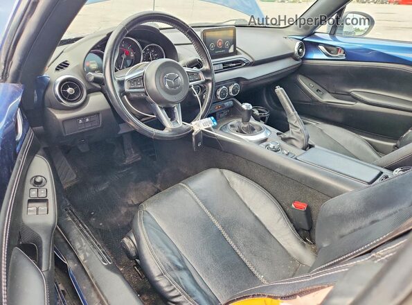 JM1NDAM75L0413740 2020 MAZDA MX-5 Blue Вид панелі приладів