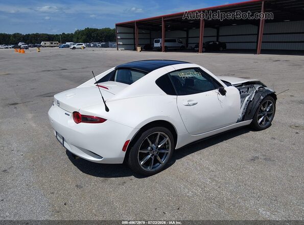 JM1NDAM76M0455688 2021 MAZDA MX-5 MIATA RF White Задня права чверть