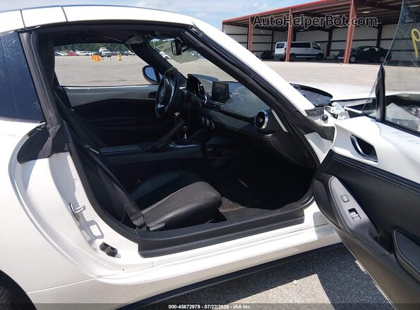 JM1NDAM76M0455688 2021 MAZDA MX-5 MIATA RF White Вид салону спереду