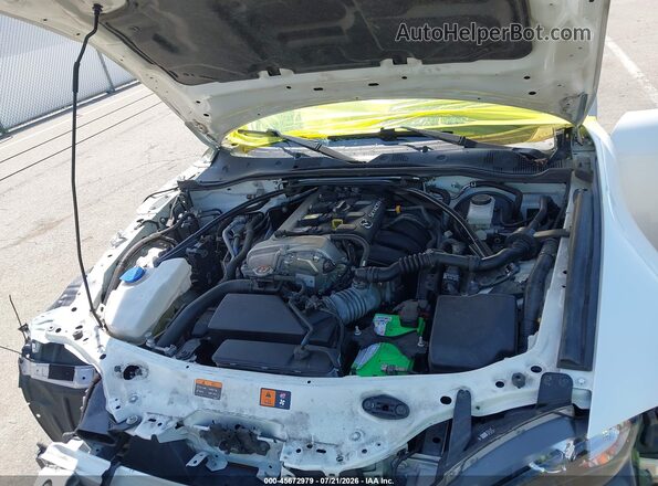 JM1NDAM76M0455688 2021 MAZDA MX-5 MIATA RF White Вид ззаду