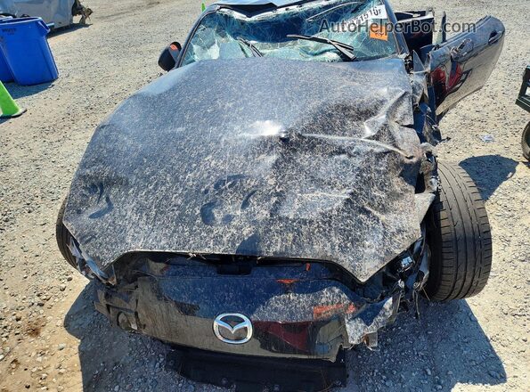 JM1NDAM76S0654544 2025 MAZDA MX-5 Black Widok wnętrza z tyłu