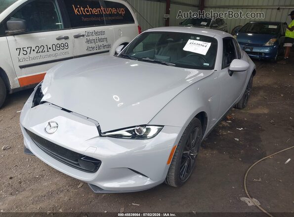 JM1NDAM77T0700612 2026 MAZDA MX-5 MIATA RF Серый Передняя левая четверть
