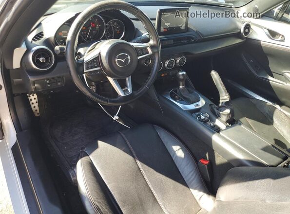 JM1NDAM78J0200259 2018 MAZDA MX-5 White Vista del salpicadero