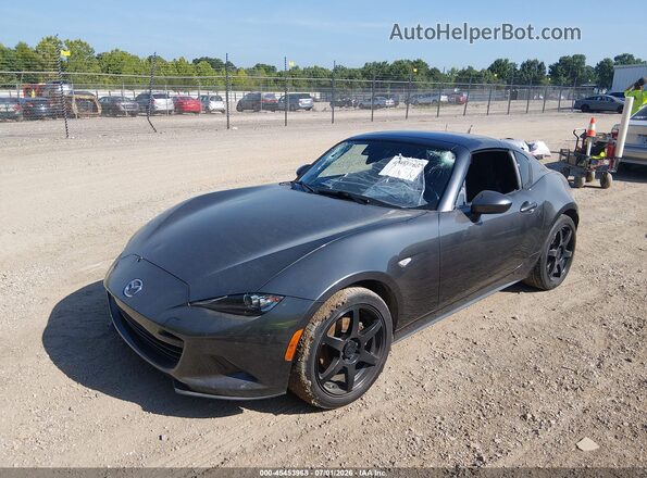 JM1NDAM78J0204571 2018 MAZDA MX-5 MIATA RF Серебряный Передняя левая четверть
