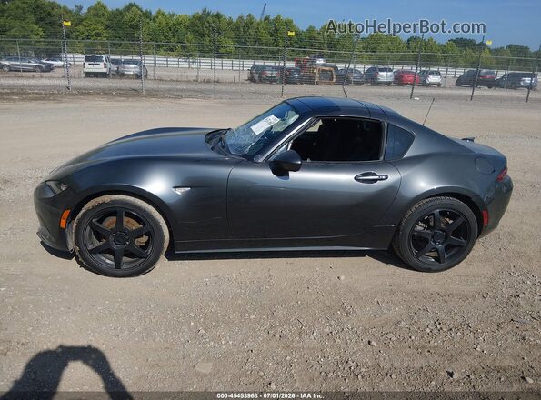JM1NDAM78J0204571 2018 MAZDA MX-5 MIATA RF Серебряный Панорамный вид салона 360°