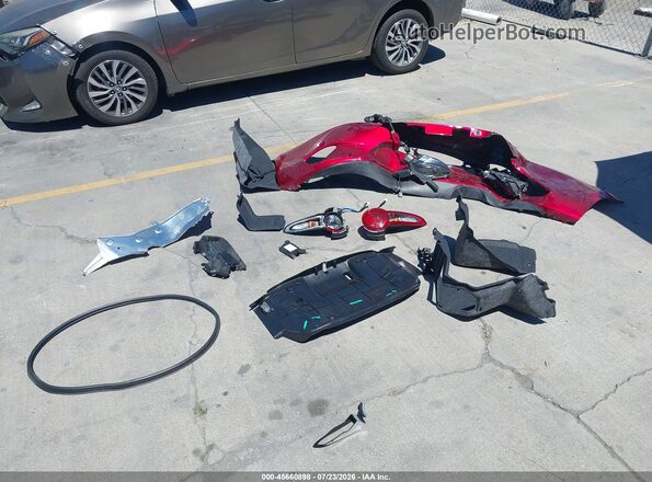 JM1NDAM78P0556719 2023 MAZDA MX-5 MIATA RF Red Սարքավորումների վահանակի տեսք