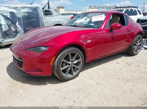 JM1NDAM7XJ0205298 2018 MAZDA MX-5 MIATA RF Red Vista tres cuartos delantera izquierda