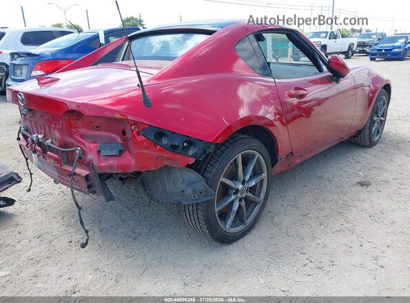 JM1NDAM7XJ0205298 2018 MAZDA MX-5 MIATA RF Red Trasero derecho