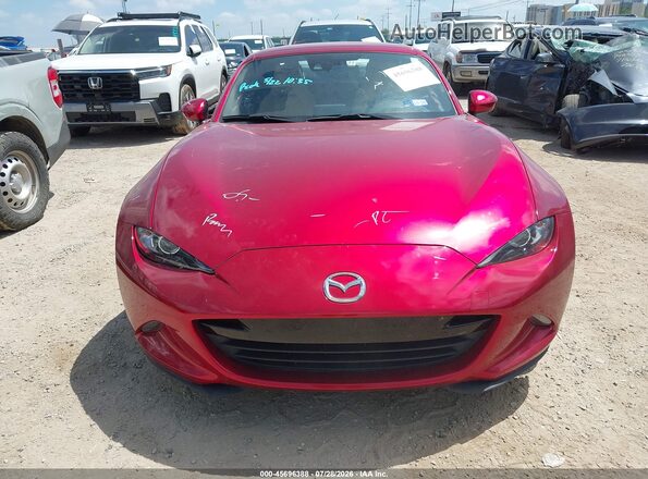 JM1NDAM7XJ0205298 2018 MAZDA MX-5 MIATA RF Red Vista interior trasera