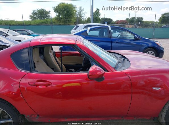 JM1NDAM7XJ0205298 2018 MAZDA MX-5 MIATA RF Red Vista interior de 360 grados