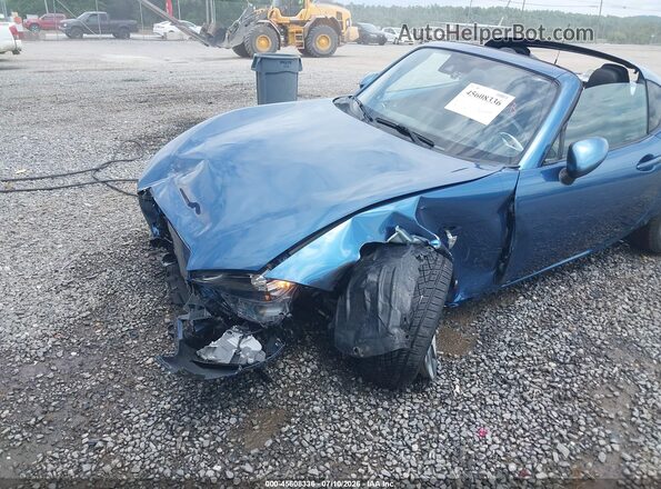 JM1NDAM7XK0308416 2019 MAZDA MX-5 MIATA RF Синий Вид спереди