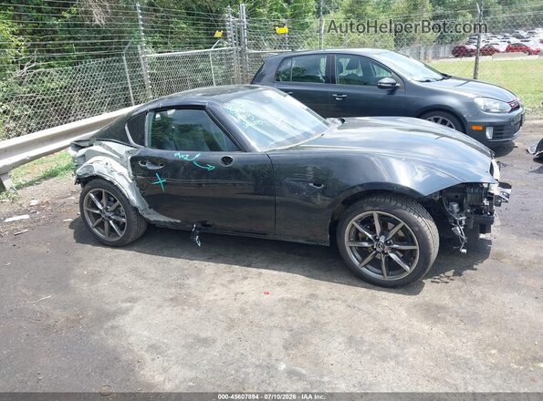 JM1NDAM7XM0452714 2021 MAZDA MX-5 MIATA RF Black Սալոնի 360 աստիճան տեսք