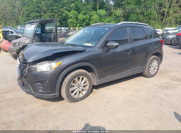 JM3KE2BEXG0610925 2016 MAZDA CX-5 Gray Vista tres cuartos delantera izquierda