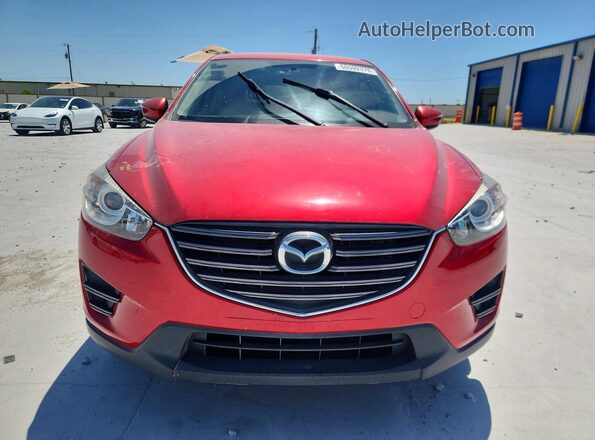 JM3KE2BY2G0866986 2016 MAZDA CX-5 Red Widok z przodu