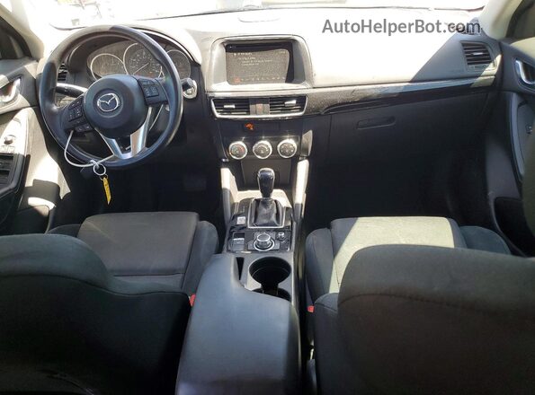 JM3KE2BY3G0684973 2016 MAZDA CX-5 White Dashboard view