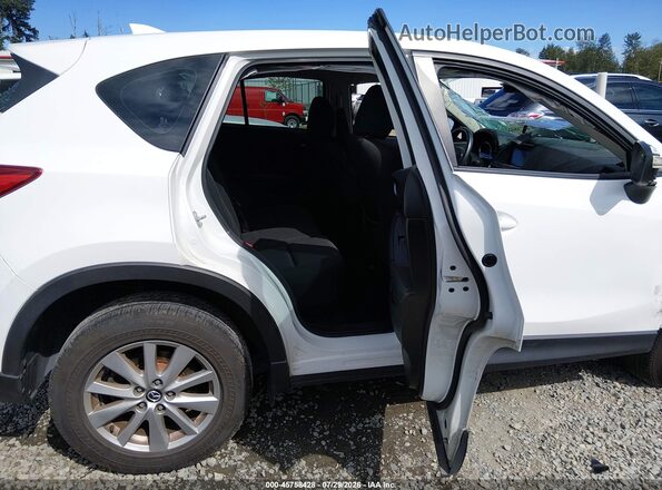 JM3KE2BY3G0775578 2016 MAZDA CX-5 White Widok naklejki z numerem VIN