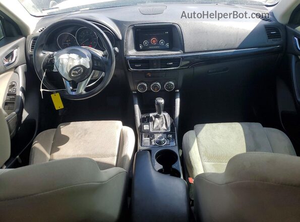 JM3KE2BY3G0880041 2016 MAZDA CX-5 White Առջևի վահանակի տեսք