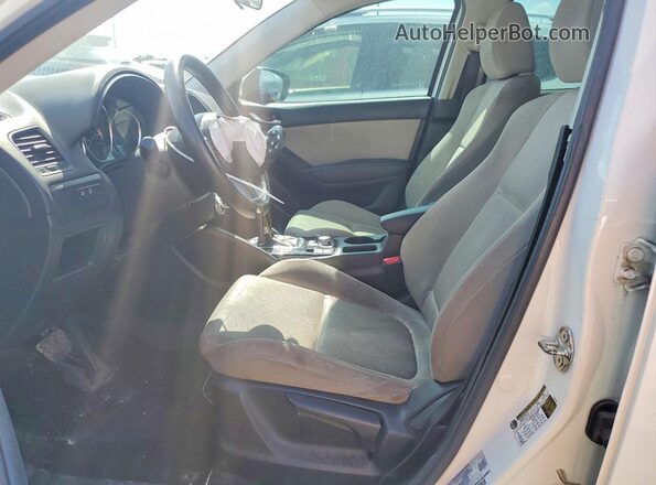 JM3KE2BY3G0880041 2016 MAZDA CX-5 White Սալոնի դիմացի տեսք