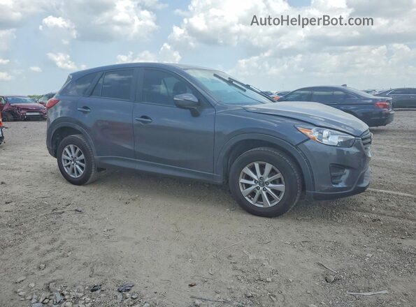 JM3KE2BY3G0914172 2016 MAZDA CX-5 Gray Передня права чверть